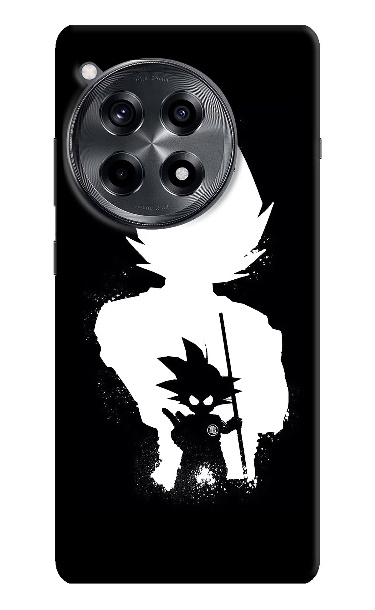 Goku Shadow OnePlus 12R Hard Case Back Cover by Casekaro
