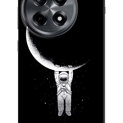 Moon Space OnePlus 12R Hard Case Back Cover by Casekaro