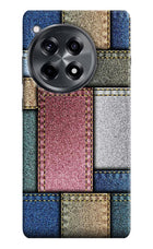 Multicolor Jeans OnePlus 12R Hard Case Back Cover by Casekaro
