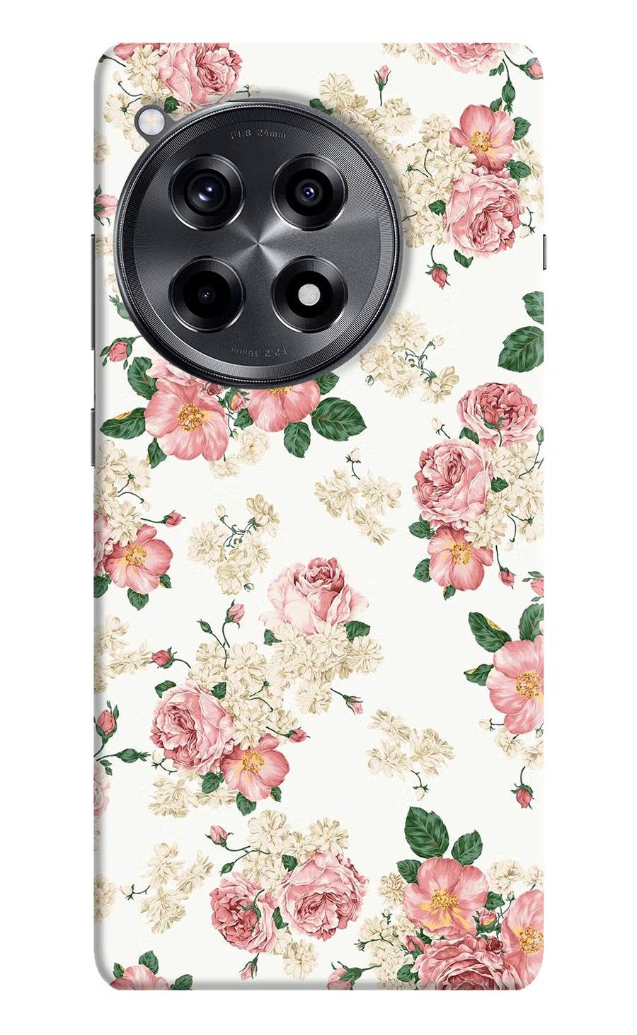 Flowers OnePlus 12R Back Cover, Hard case