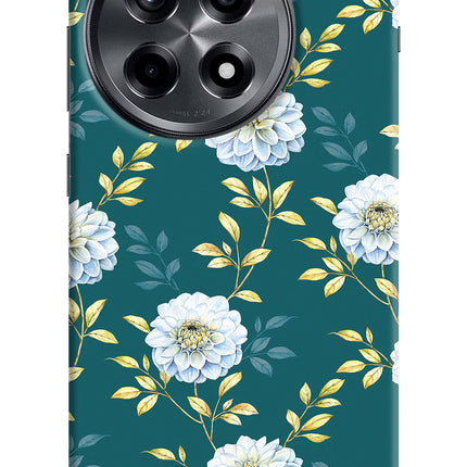 Flowers OnePlus 12R Hard Case Back Cover by Casekaro