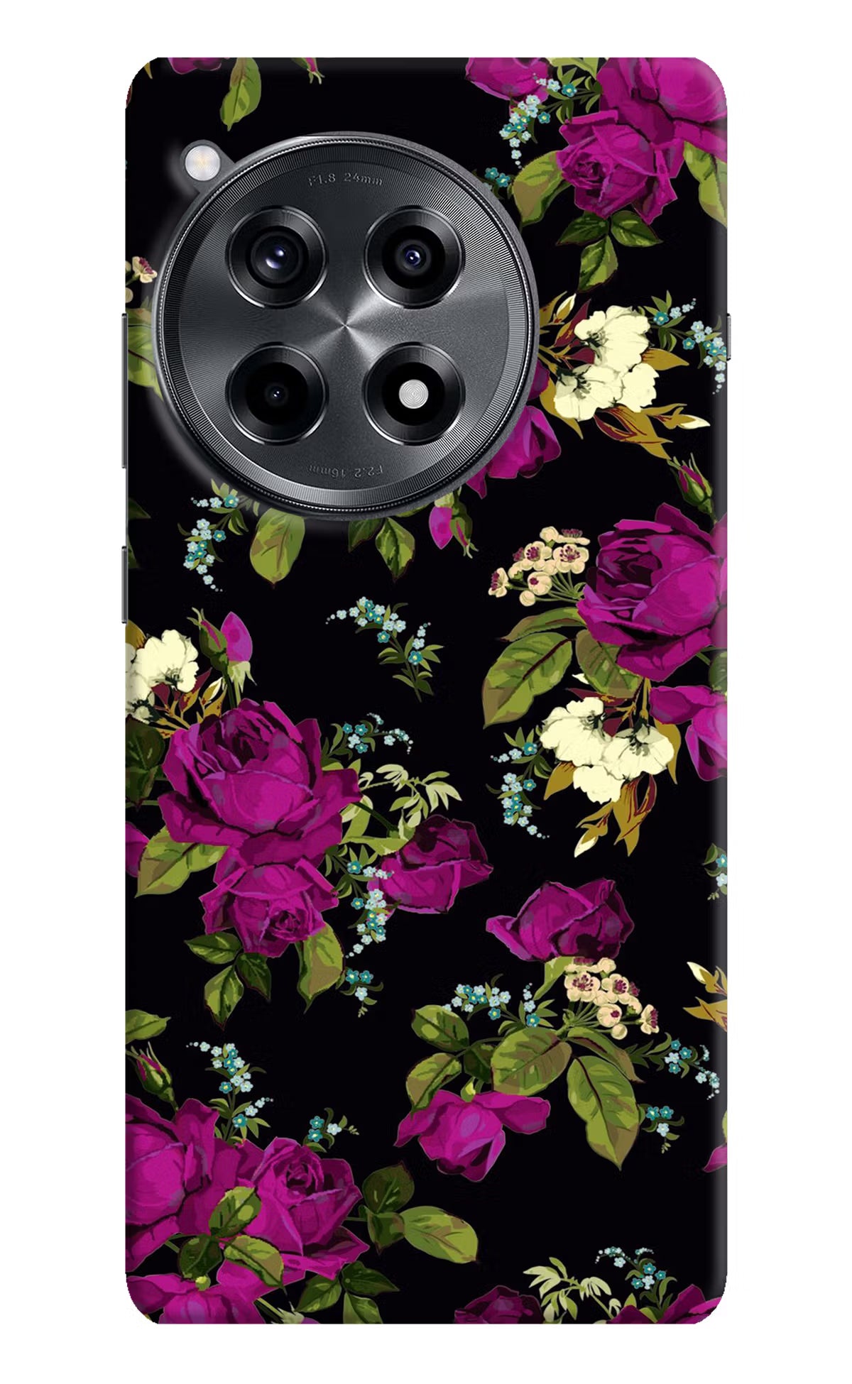 Flowers OnePlus 12R Hard Case Back Cover by Casekaro
