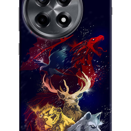 Game Of Thrones OnePlus 12R Hard Case Back Cover by Casekaro