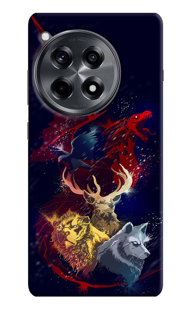 Game Of Thrones OnePlus 12R Hard Case Back Cover by Casekaro