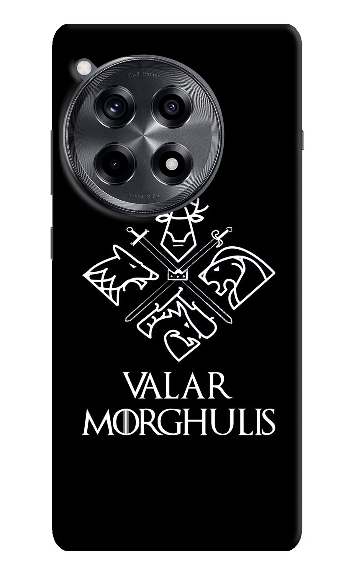 Valar Morghulis | Game Of Thrones OnePlus 12R Hard Case Back Cover by Casekaro