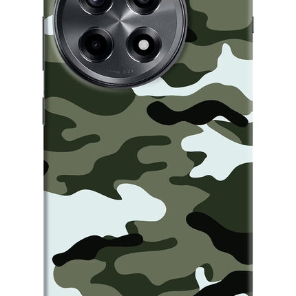 Camouflage OnePlus 12R Hard Case Back Cover by Casekaro