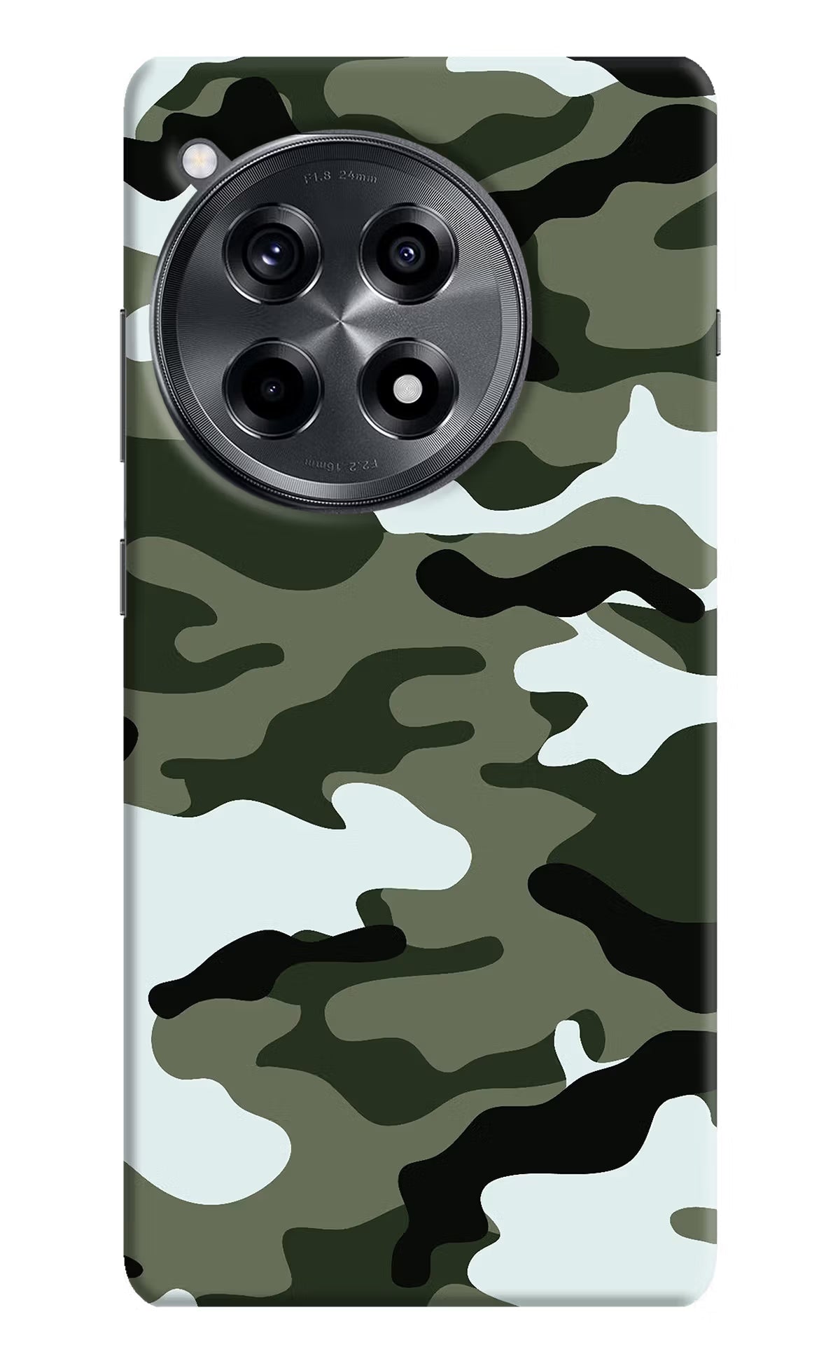 Camouflage OnePlus 12R Hard Case Back Cover by Casekaro