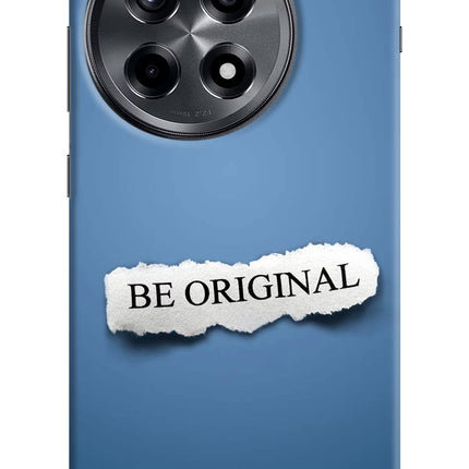 Be Original OnePlus 12R Hard Case Back Cover by Casekaro