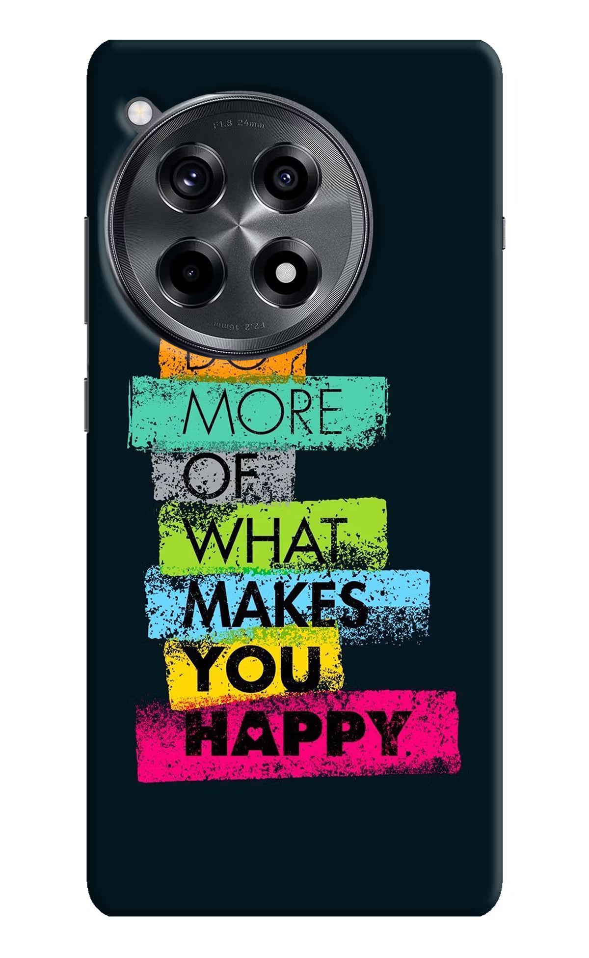 Do More Of What Makes You Happy OnePlus 12R Hard Case Back Cover by Casekaro