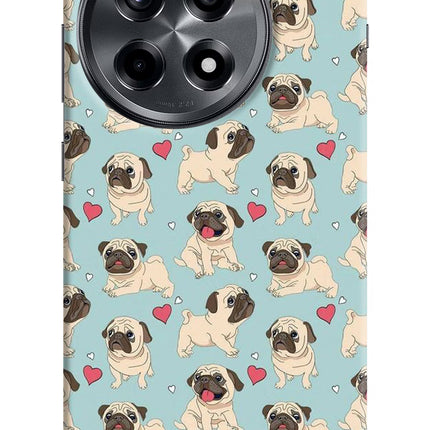 Pug Dog OnePlus 12R Hard Case Back Cover by Casekaro
