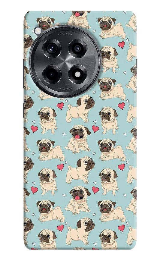 Pug Dog OnePlus 12R Hard Case Back Cover by Casekaro