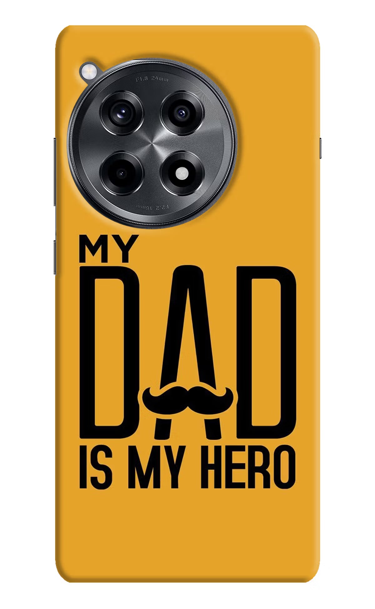My Dad Is My Hero OnePlus 12R Hard Case Back Cover by Casekaro