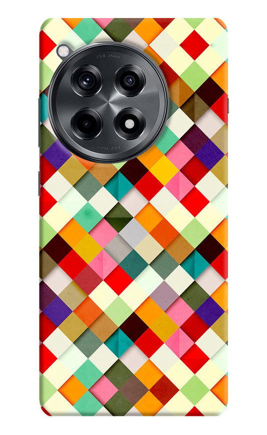 Geometric Abstract Colorful OnePlus 12R Back Cover