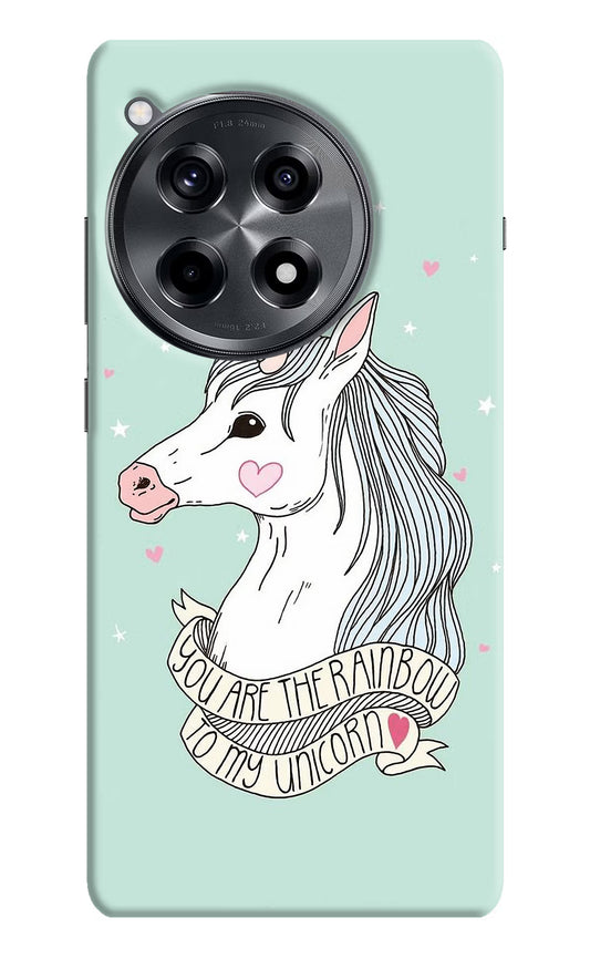Unicorn Wallpaper OnePlus 12R Hard Case Back Cover by Casekaro
