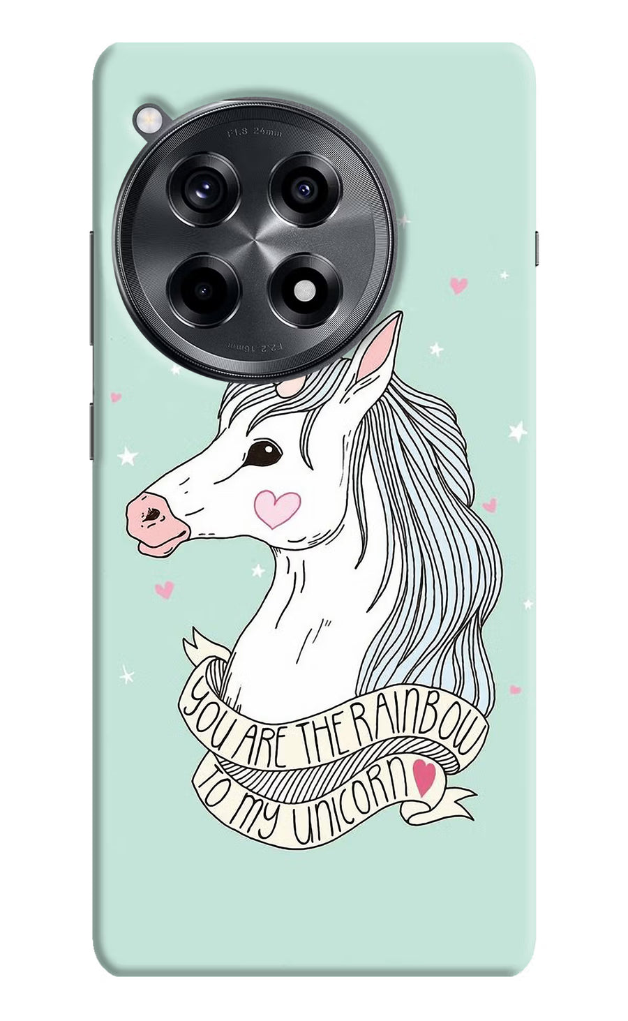 Unicorn Wallpaper OnePlus 12R Back Cover, Hard case