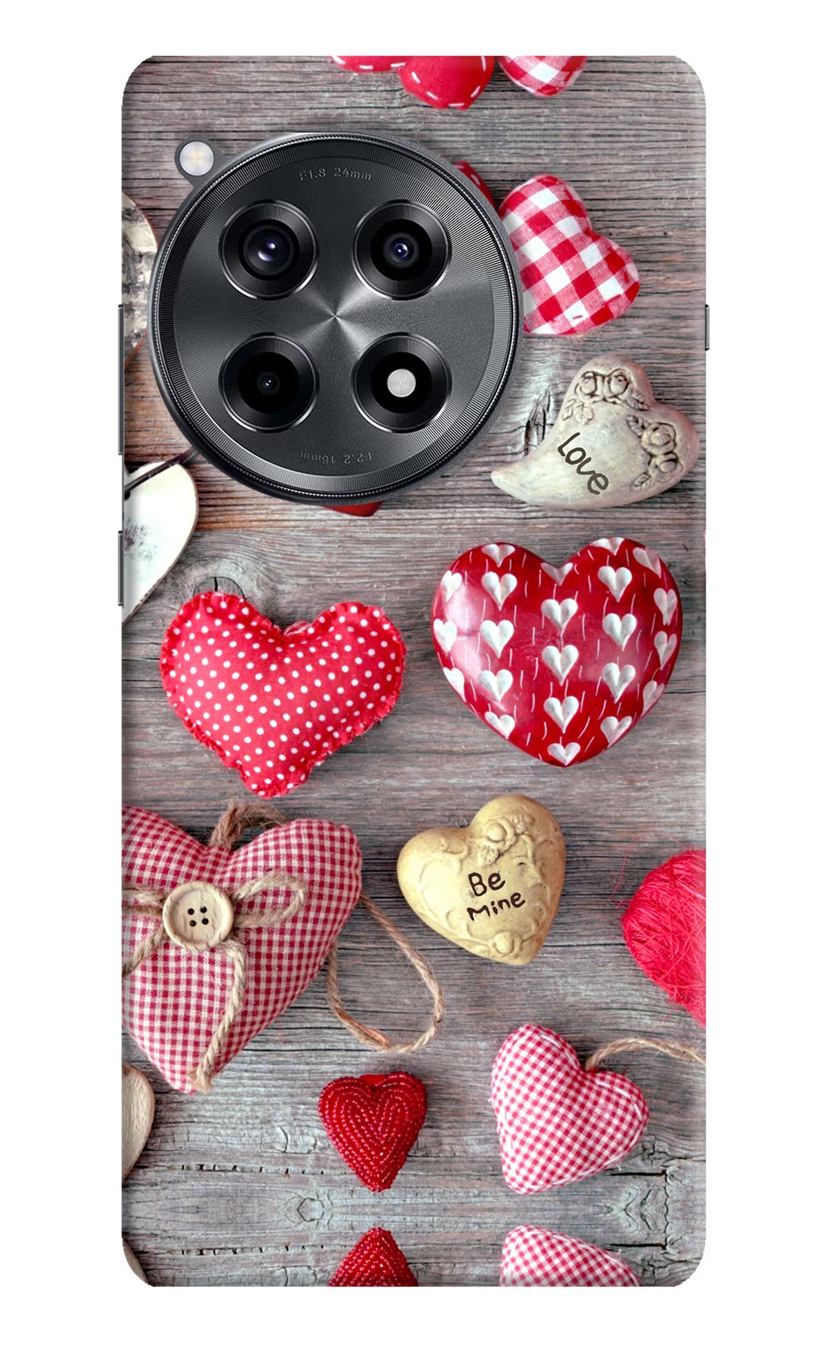 Love Wallpaper OnePlus 12R Hard Case Back Cover by Casekaro