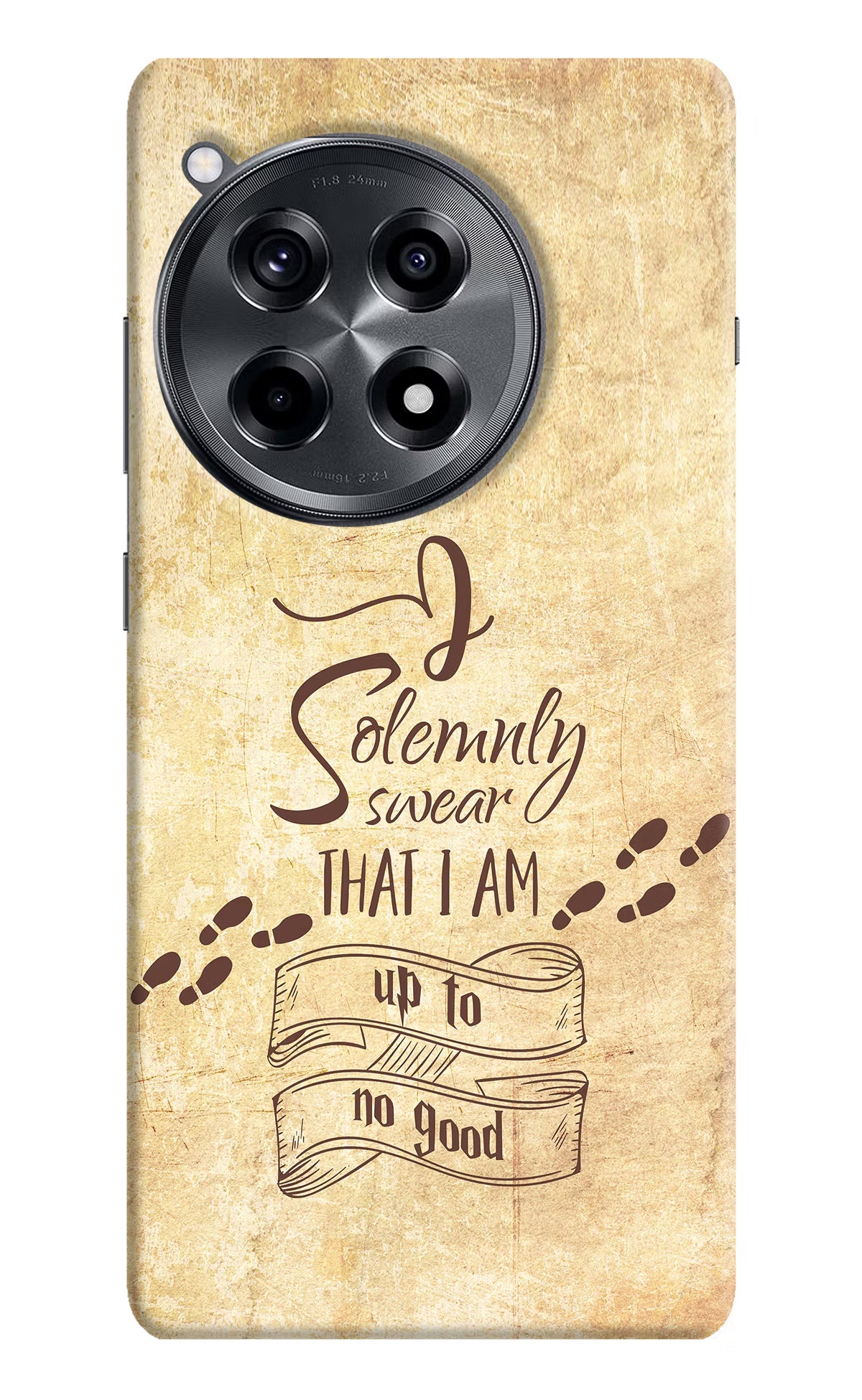 I Solemnly swear that i up to no good OnePlus 12R Hard Case Back Cover by Casekaro