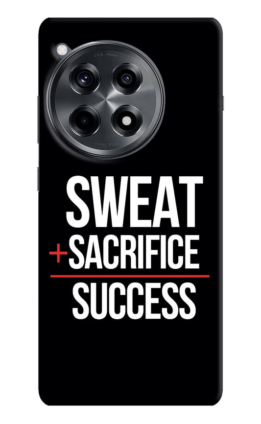 Sweat Sacrifice Success OnePlus 12R Back Cover