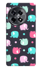 Elephants OnePlus 12R Hard Case Back Cover by Casekaro