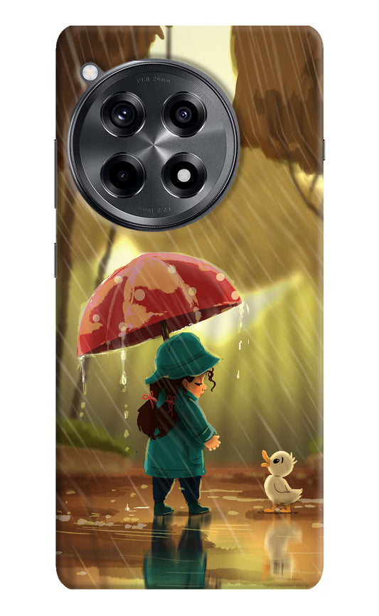 Rainy Day OnePlus 12R Hard Case Back Cover by Casekaro