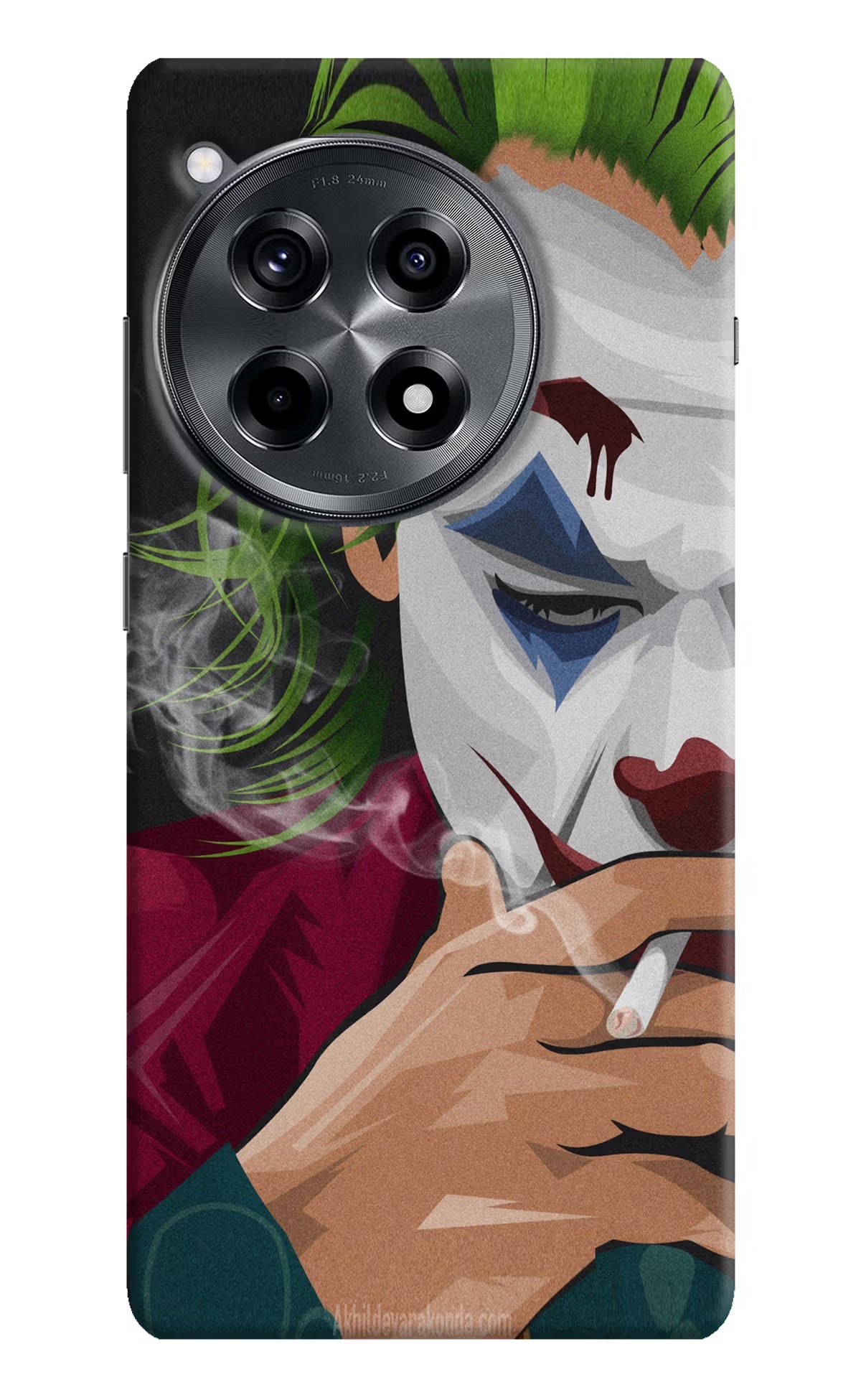 Joker Smoking OnePlus 12R Hard Case Back Cover by Casekaro