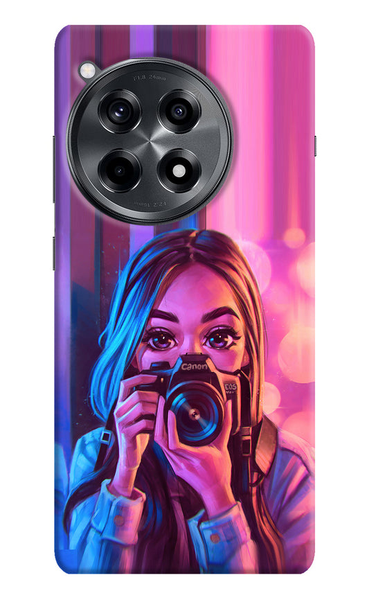 Girl Photographer OnePlus 12R Back Cover