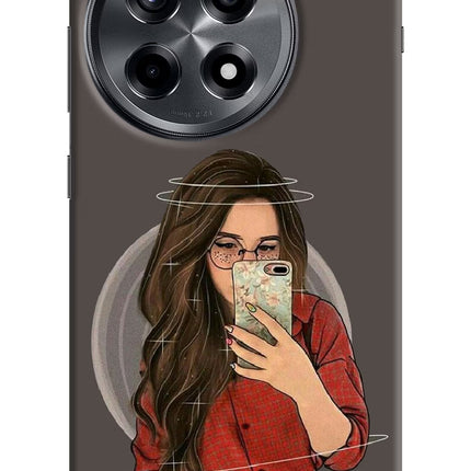 Selfie Queen OnePlus 12R Hard Case Back Cover by Casekaro