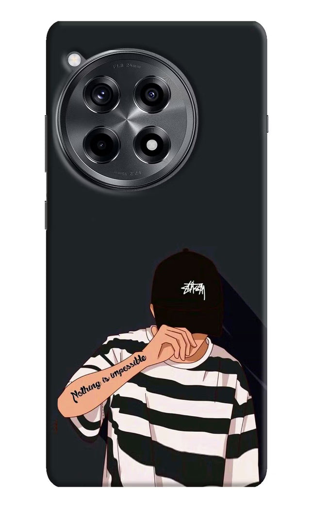 Aesthetic Boy OnePlus 12R Hard Case Back Cover by Casekaro