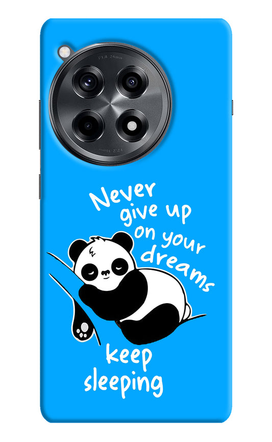 Keep Sleeping OnePlus 12R Back Cover