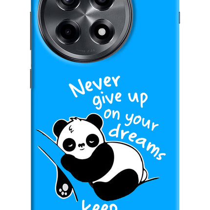 Keep Sleeping OnePlus 12R Hard Case Back Cover by Casekaro