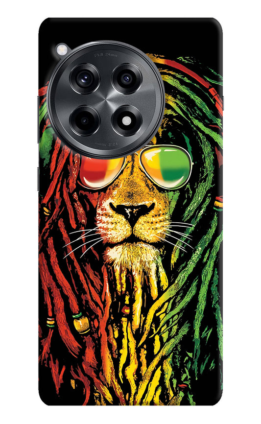 Rasta Lion OnePlus 12R Back Cover