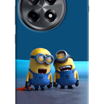 Minion Laughing OnePlus 12R Hard Case Back Cover by Casekaro