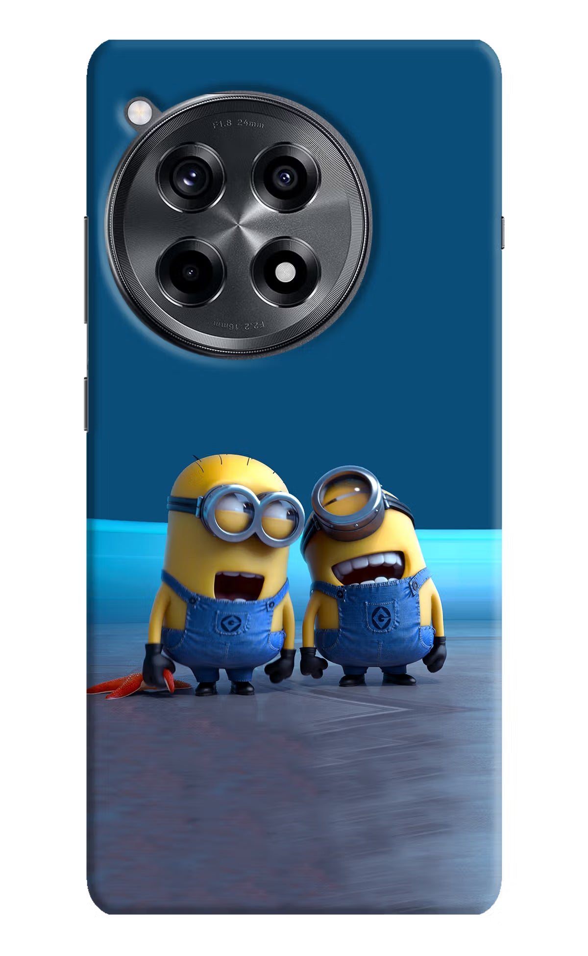 Minion Laughing OnePlus 12R Hard Case Back Cover by Casekaro