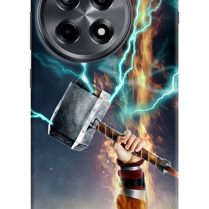 Thor Hammer Mjolnir OnePlus 12R Hard Case Back Cover by Casekaro