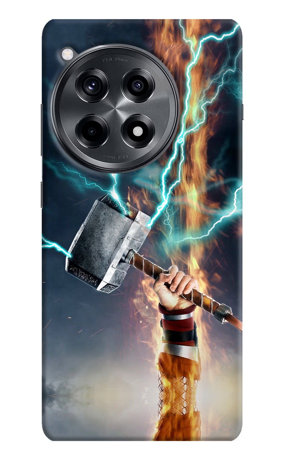 Thor Hammer Mjolnir OnePlus 12R Hard Case Back Cover by Casekaro