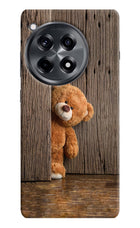 Teddy Wooden OnePlus 12R Hard Case Back Cover by Casekaro