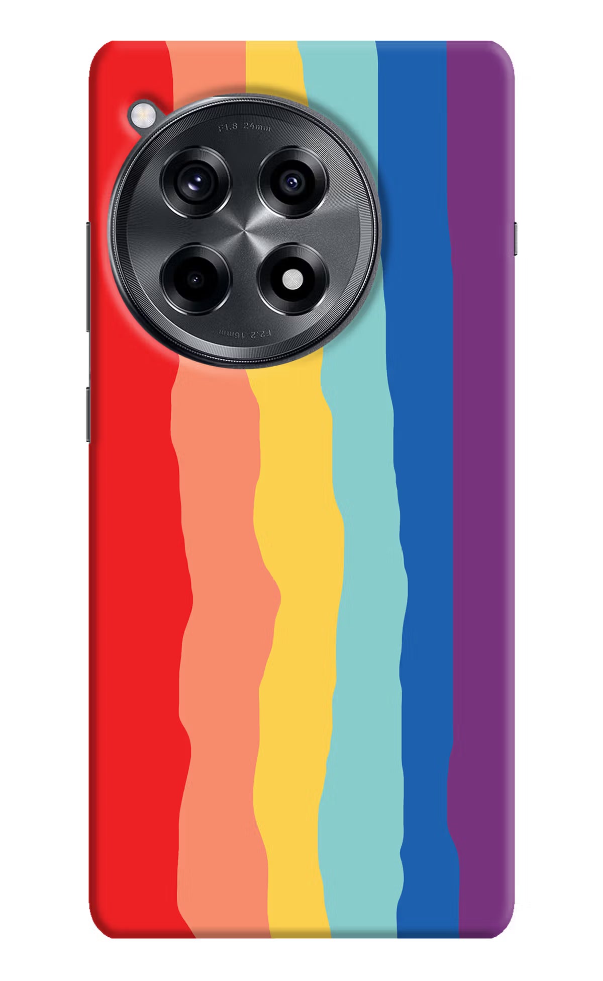 Rainbow OnePlus 12R Hard Case Back Cover by Casekaro
