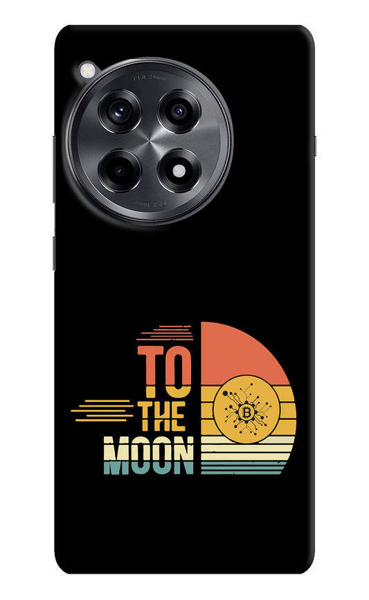 To the Moon OnePlus 12R Hard Case Back Cover by Casekaro