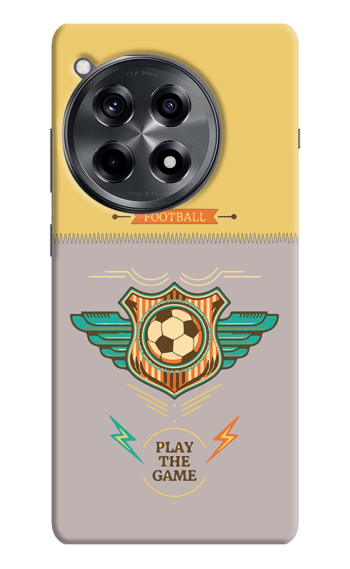 Football OnePlus 12R Hard Case Back Cover by Casekaro