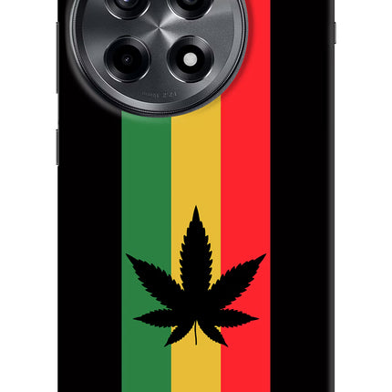 Weed Flag OnePlus 12R Hard Case Back Cover by Casekaro