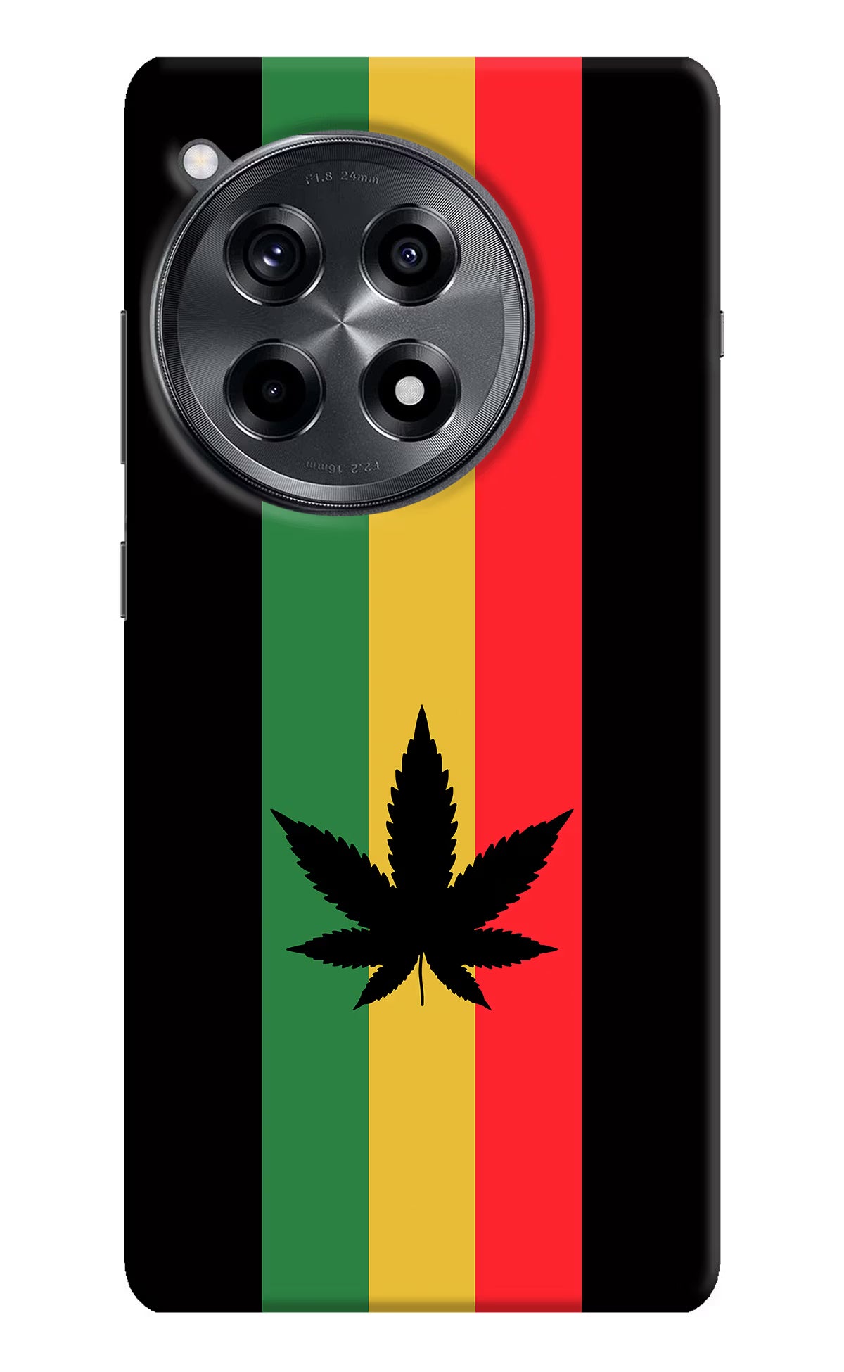 Weed Flag OnePlus 12R Hard Case Back Cover by Casekaro