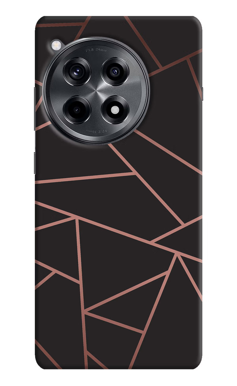 Geometric Pattern OnePlus 12R Back Cover, Hard case