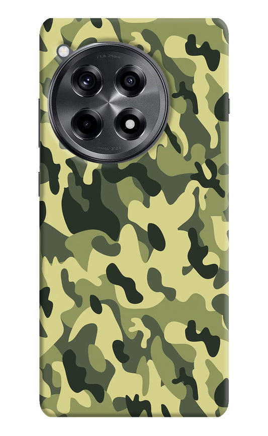 Camouflage OnePlus 12R Hard Case Back Cover by Casekaro