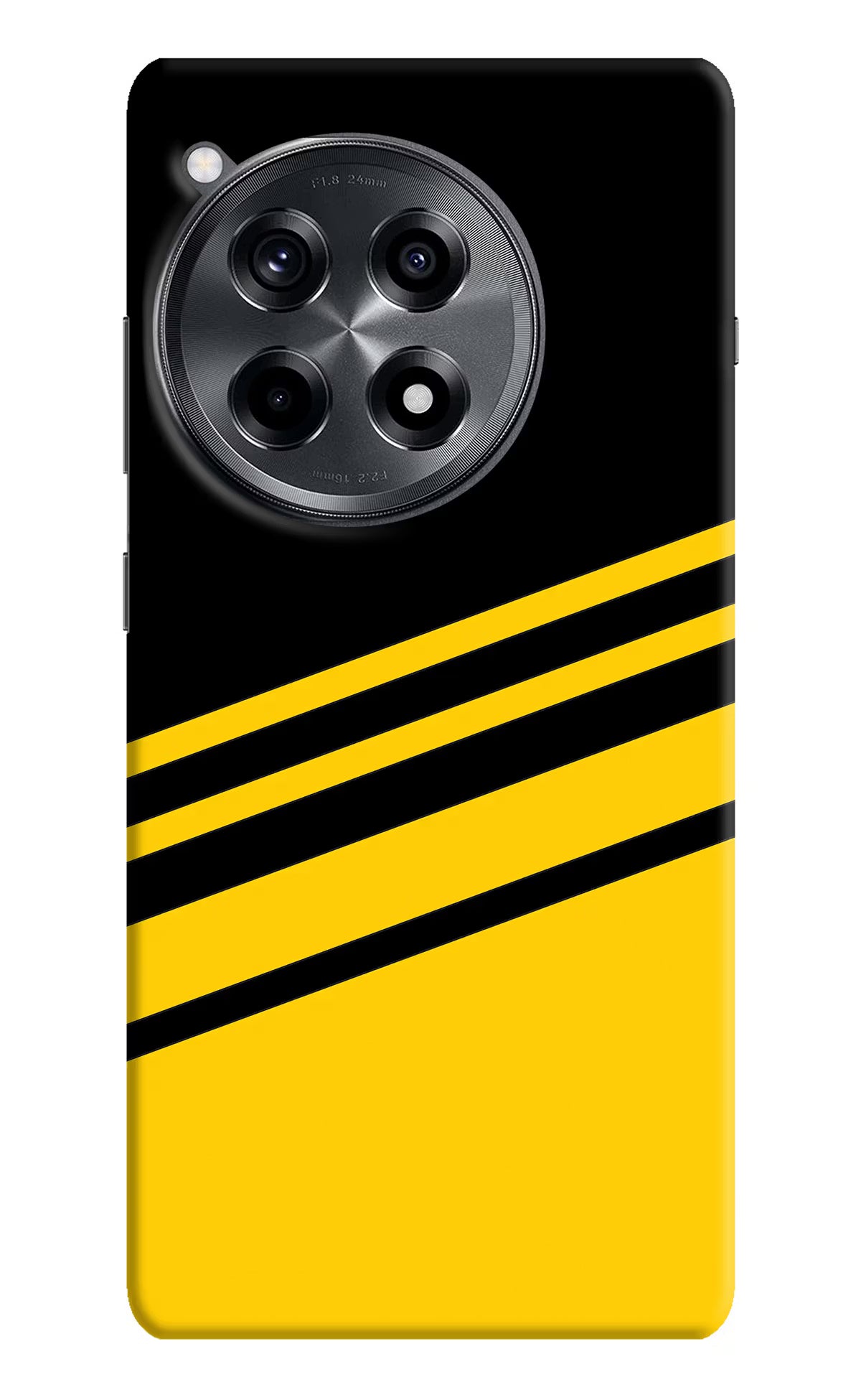 Yellow Shades OnePlus 12R Hard Case Back Cover by Casekaro