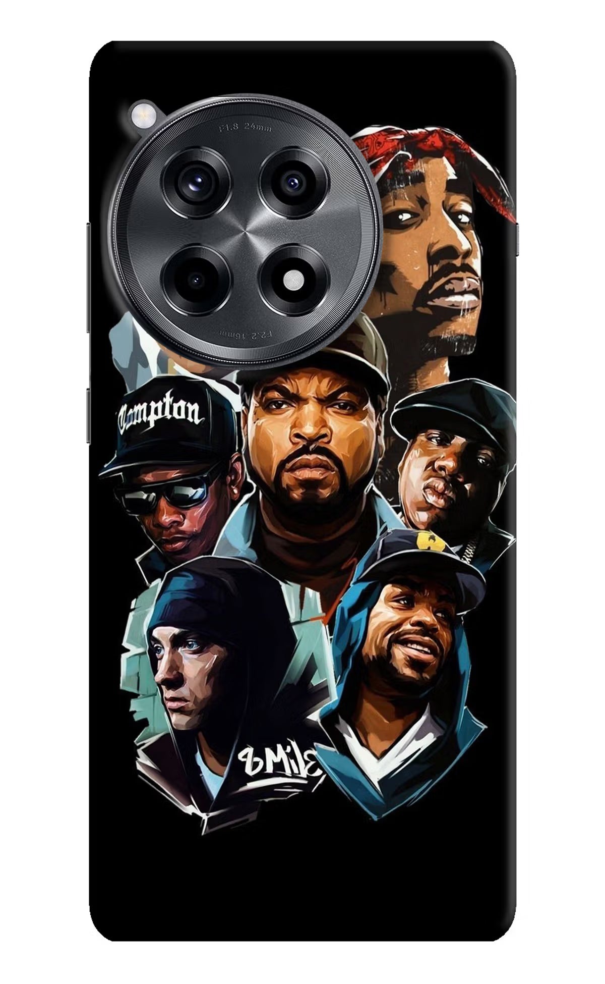 Rappers OnePlus 12R Hard Case Back Cover by Casekaro