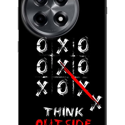 Think out of the BOX OnePlus 12R Hard Case Back Cover by Casekaro