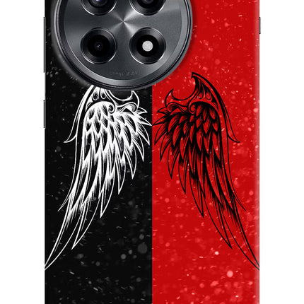 Wings OnePlus 12R Hard Case Back Cover by Casekaro