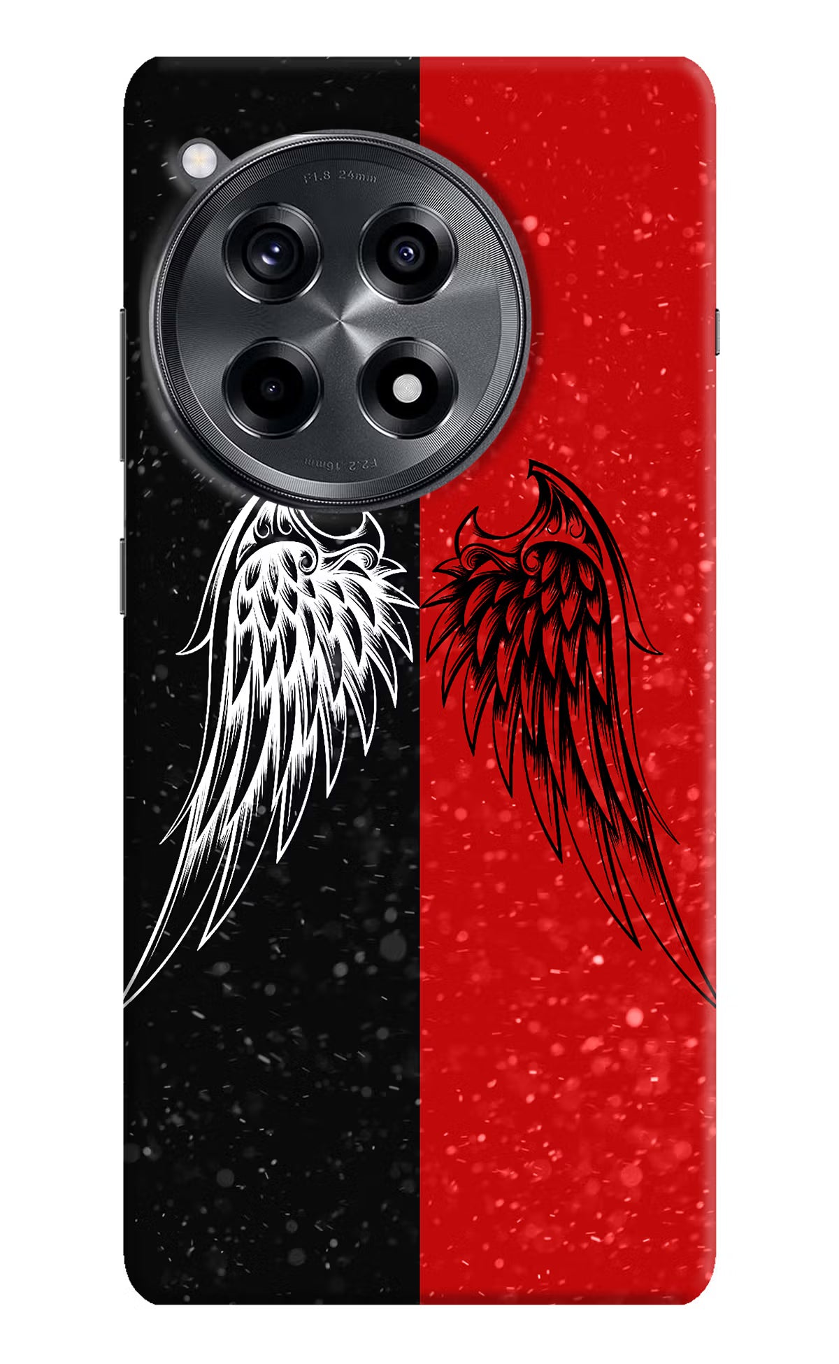 Wings OnePlus 12R Hard Case Back Cover by Casekaro