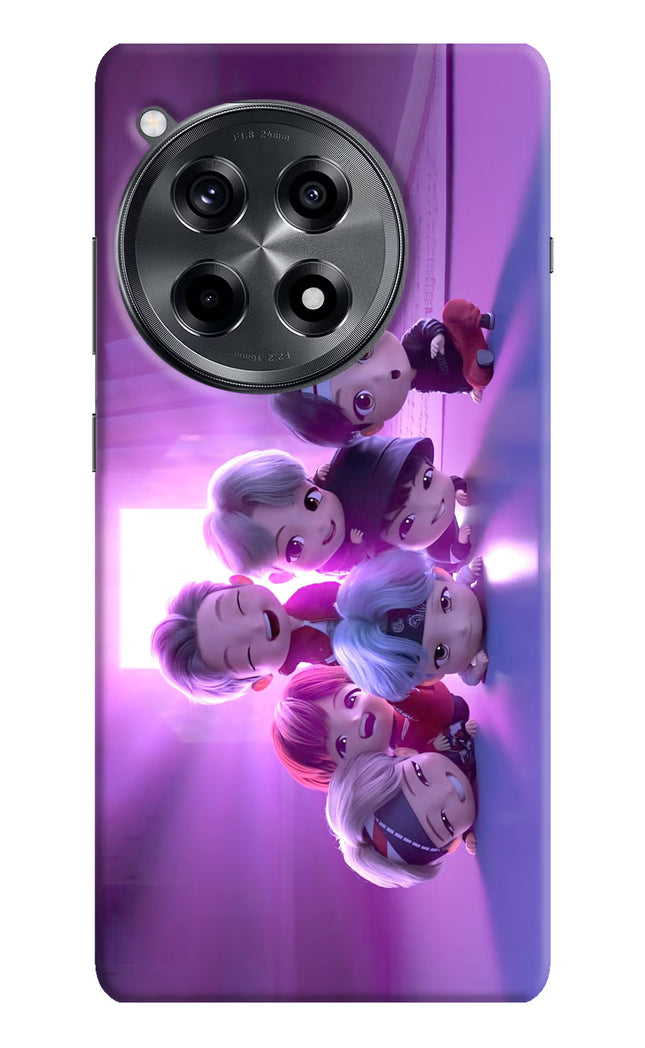 BTS Chibi OnePlus 12R Hard Case Back Cover by Casekaro