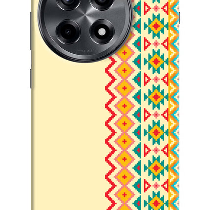 Ethnic Seamless OnePlus 12R Hard Case Back Cover by Casekaro